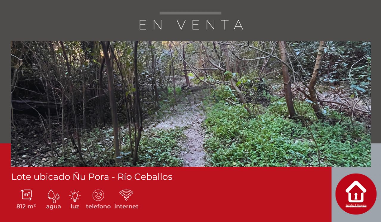 Lote ubicado en Barrio Ñu Pora – Río Ceballos